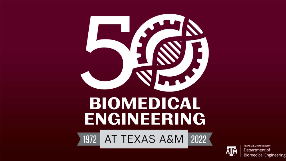 生物医学工程50周年纪念标志
